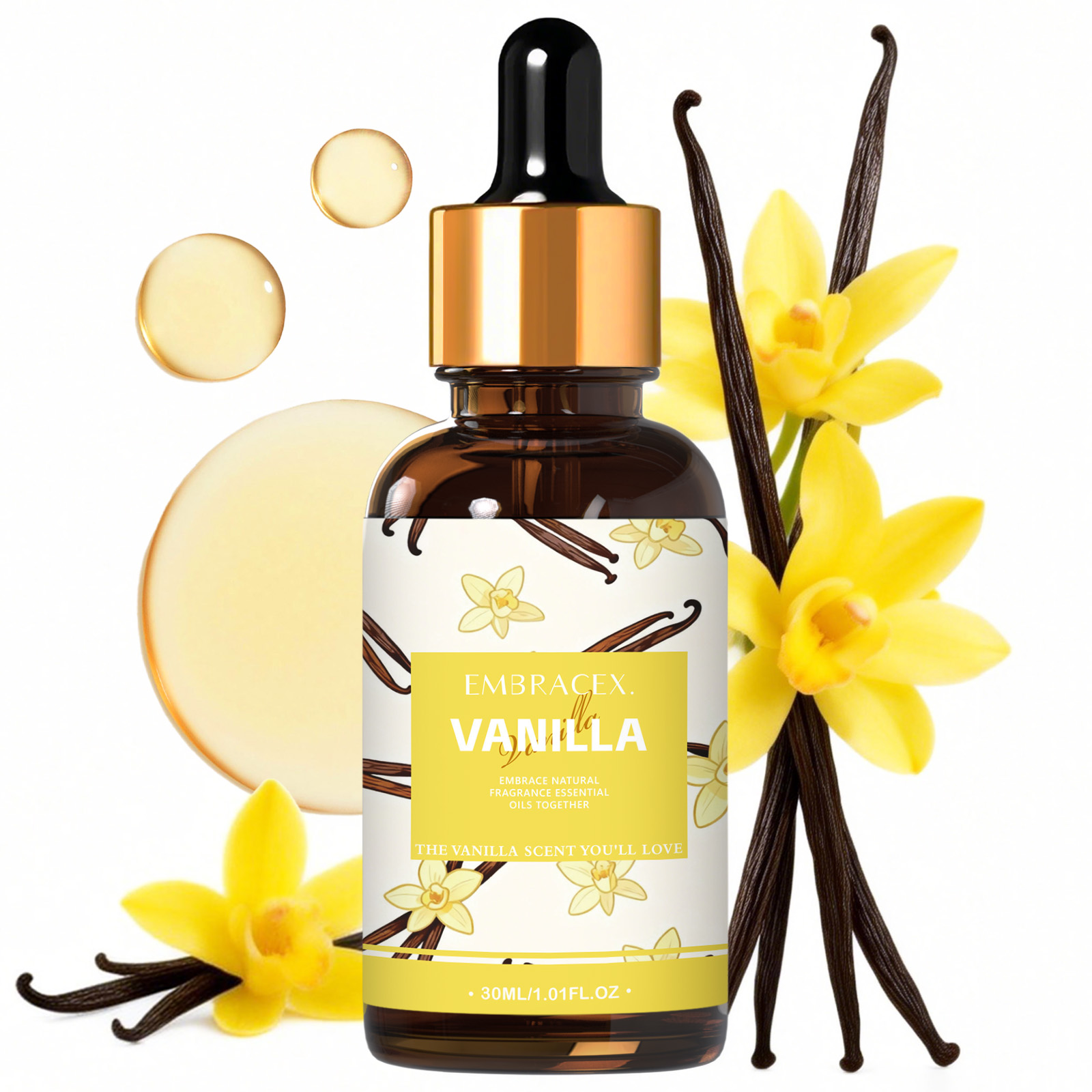 Candle Making Kits - 30 ml ätherisches Vanilleöl für Diffusoren,