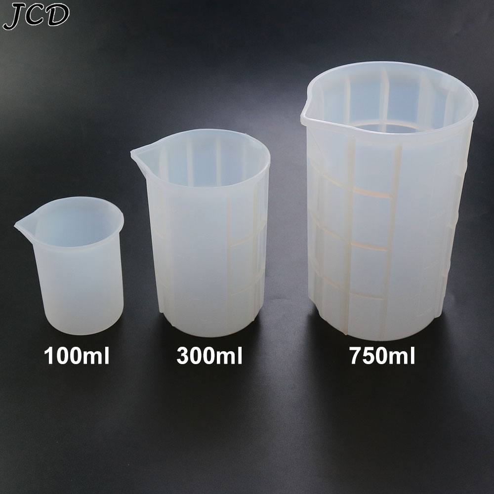 Candle Making Items - JCD 100ML/300ML/750ML Silikon Messbecher Mit Skala