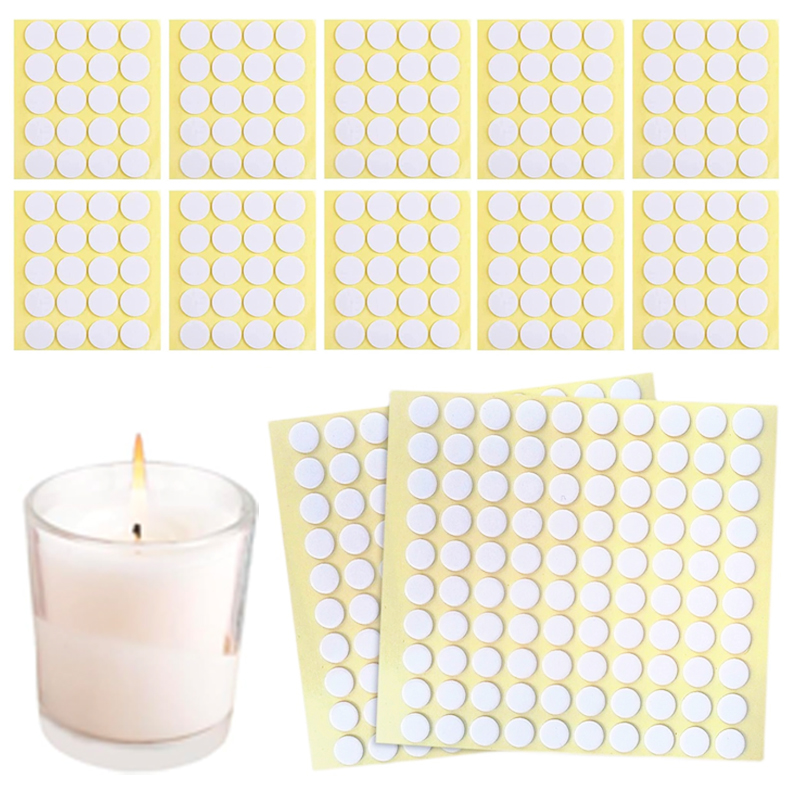 Candle Making Workshop - 400PCS/100PCS Kerze Docht Aufkleber Transparent Acryl