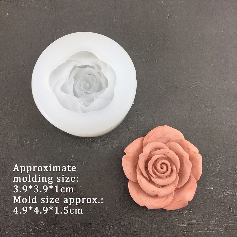 3d Rosen blumen form Blatt Sil – Candle Making Items Bewertung und Preis