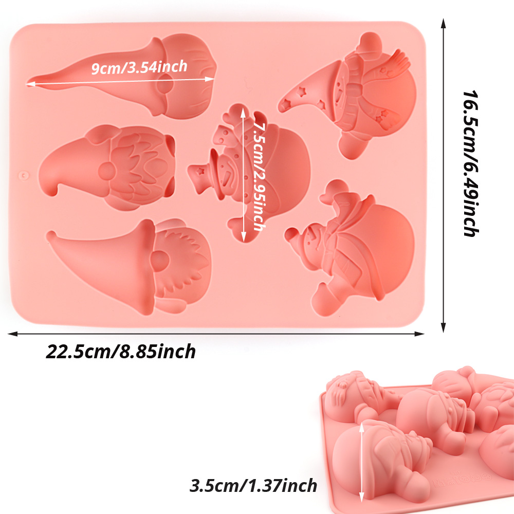 6-fach Silikon-Backform mit We – Candle Making Items Bewertung und Preis