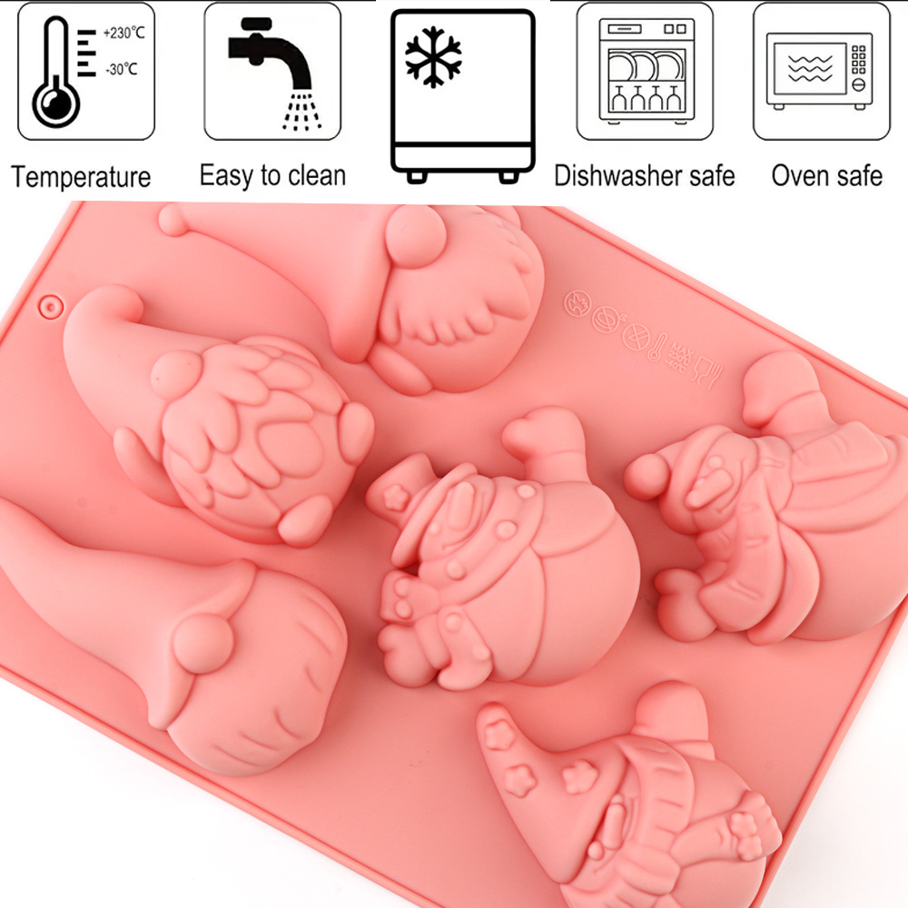6-fach Silikon-Backform mit We – Candle Making Items Bewertung und Preis