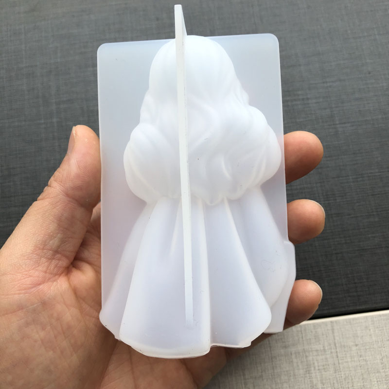 3D süße Prinzessin Silikon Ker – Candle Making Items Bewertung und Preis