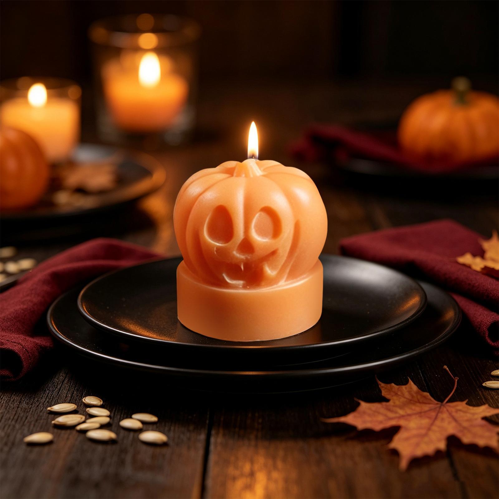 1 Stück Halloween-Kürbis Silik – Candle Making Workshops Bewertung und Preis