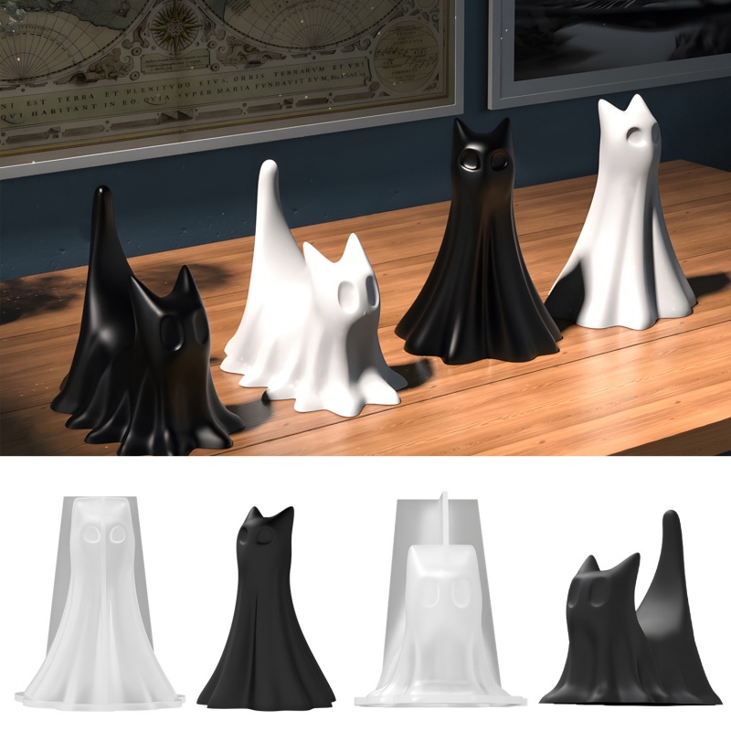 Geisterkatze Halloween Desktop – Candle Making Items Bewertung und Preis