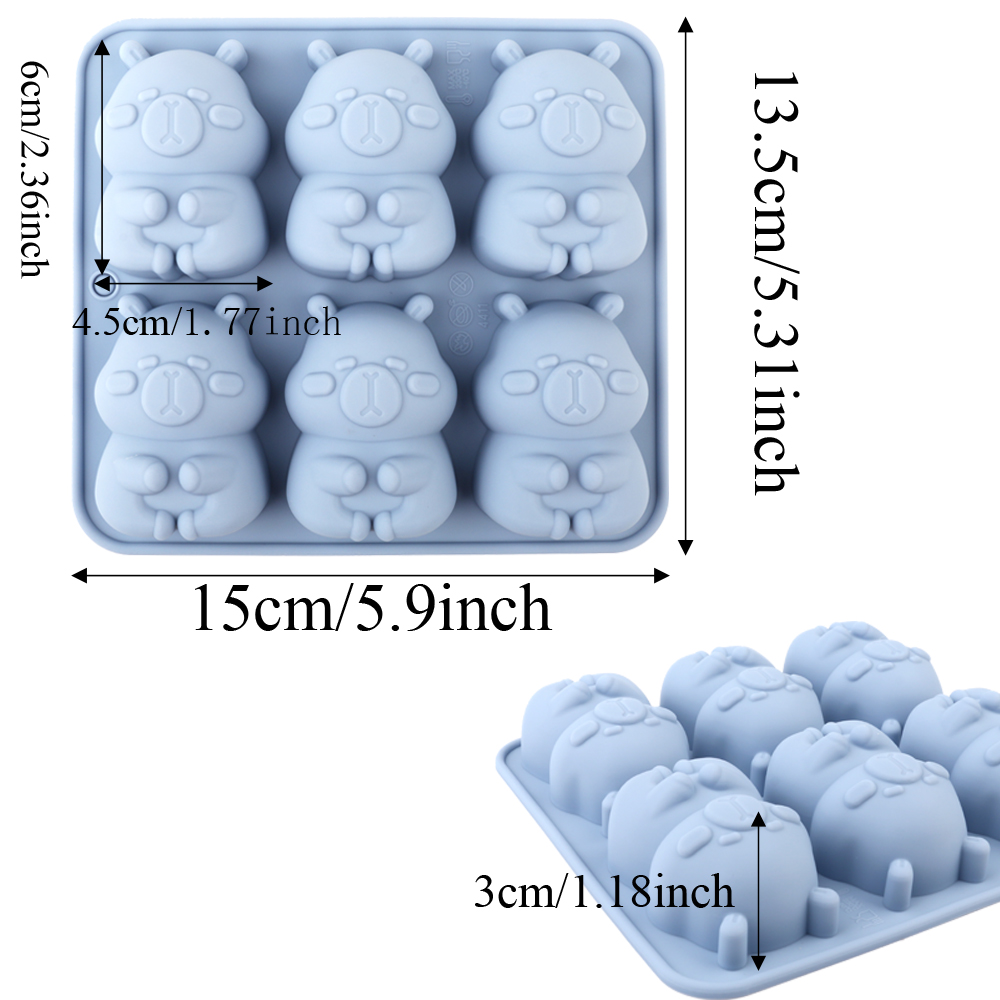 1 Silikon-Kuchenform in Form e – Candle Making Items Bewertung und Preis