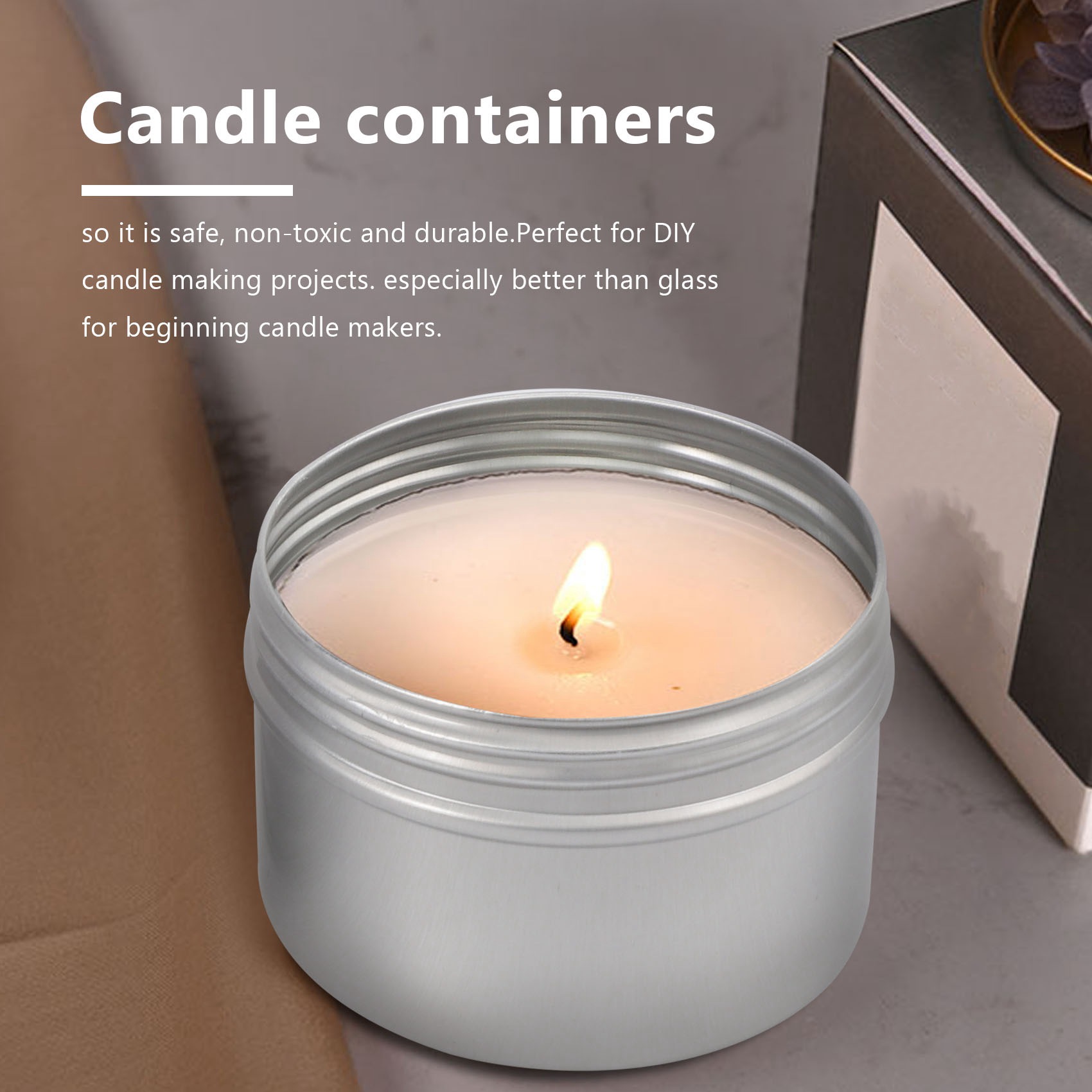 Lagerbestand: 12 Stück 4-Unzen – Candle Making Quantities Bewertung und Preis