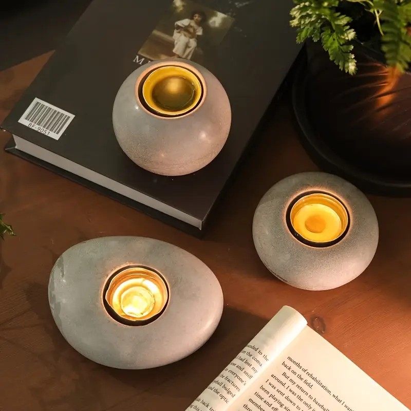 Teelichthalter aus Kunstharz,  – Candle Making Items Bewertung und Preis
