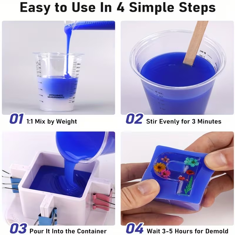 Silikonformen-Set, Schnell Här – Candle Making Kits Bewertung und Preis