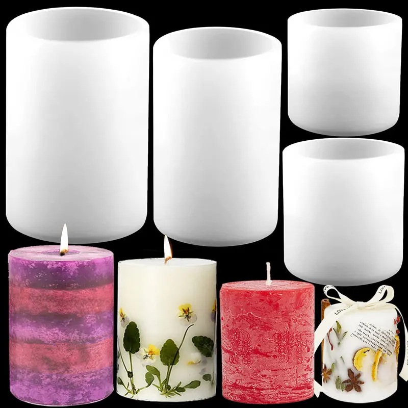 Zylinder Silikon Kerze Formen  – Candle Making Easy Bewertung und Preis