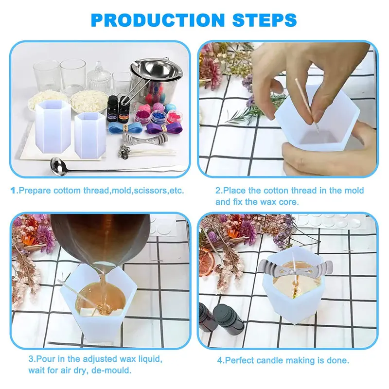 Zylinder Silikon Kerze Formen  – Candle Making Easy Bewertung und Preis