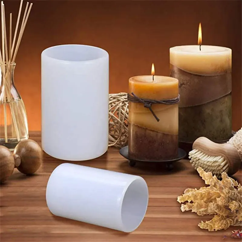 Zylinder Silikon Kerze Formen  – Candle Making Easy Bewertung und Preis