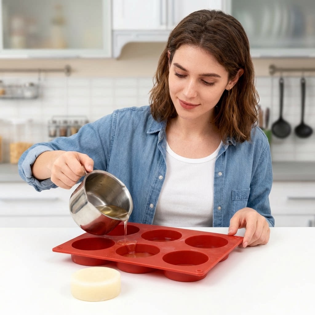 Runde Silikon-Seifenform DIY H – Candle Making Easy Bewertung und Preis