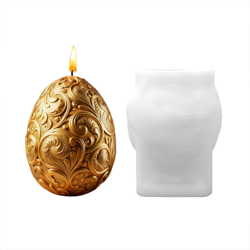 Barocke Ei-Kerzenform aus Sili – Candle Making Workshop Bewertung und Preis