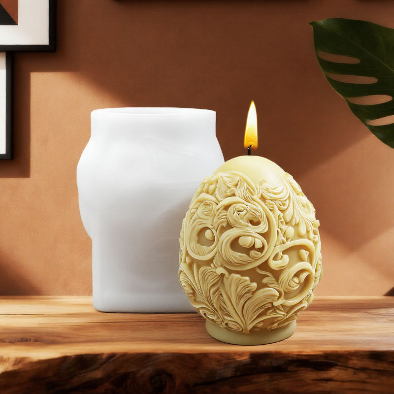 Barocke Ei-Kerzenform aus Sili – Candle Making Workshop Bewertung und Preis